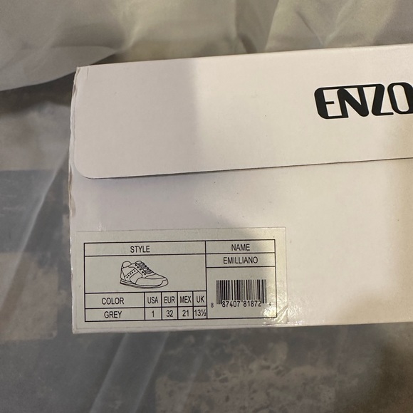 Enzo boys shoes, sz 1 - Picture 2 of 5